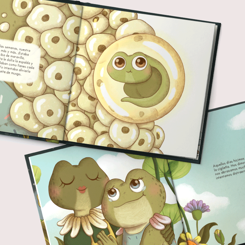 El sueño de las ranas. Versión mamá y mami